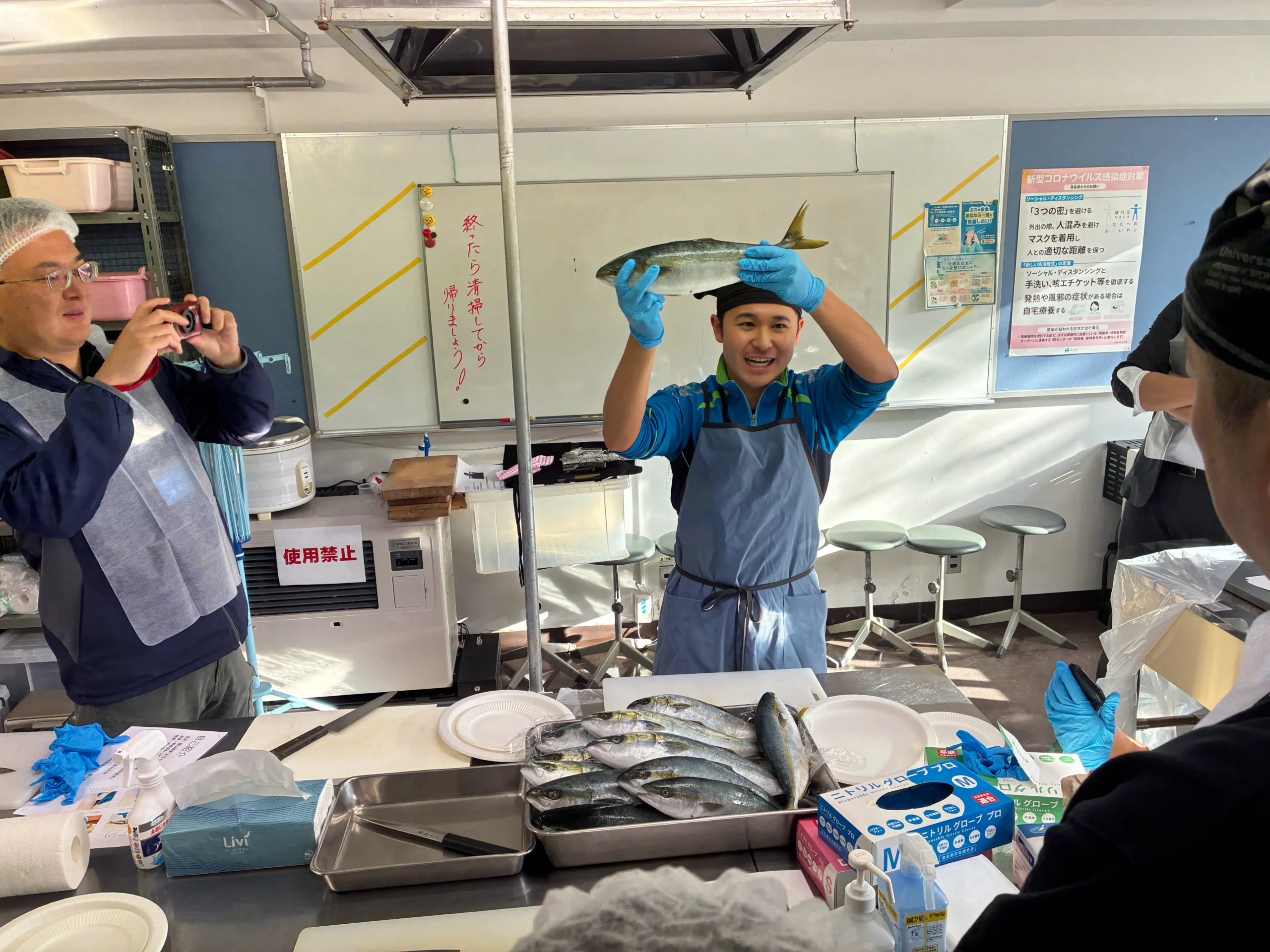 おさかな調理体験会